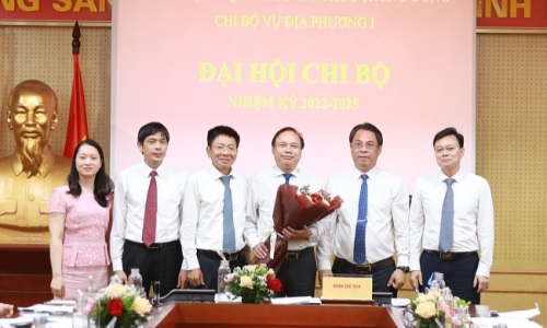 Đại hội Chi bộ Vụ Địa phương I, Ban Tổ chức Trung ương thành công tốt đẹp